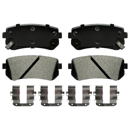 R/M Brakes BRAKE PADS OEM OE Replacement; Ceramic; With Hardware MGD1829CH
